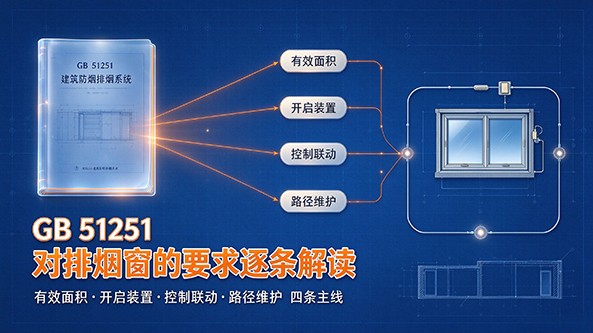 GB 51251 对排烟窗的要求逐条解读